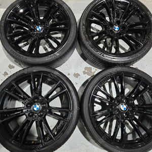 [판매]20인치 bmw 5시리즈 g바디용 중고휠타이어 세트