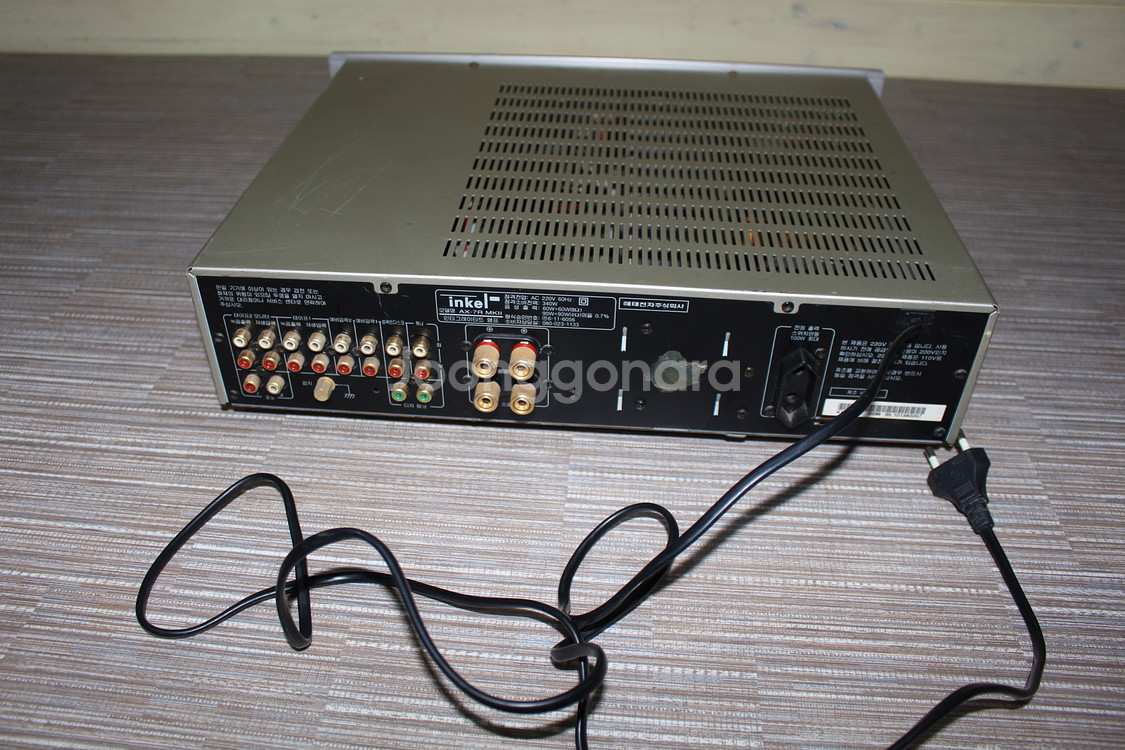M 인켈 인티엠프 AX-7R MKII 220V 음악 오...--6
