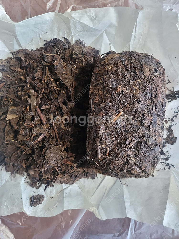 88년산 사천성 금첨차(흑차) 판매합니다.--0