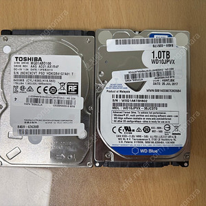 [대전] 2.5인치 노트북HDD 1테라 팝니다