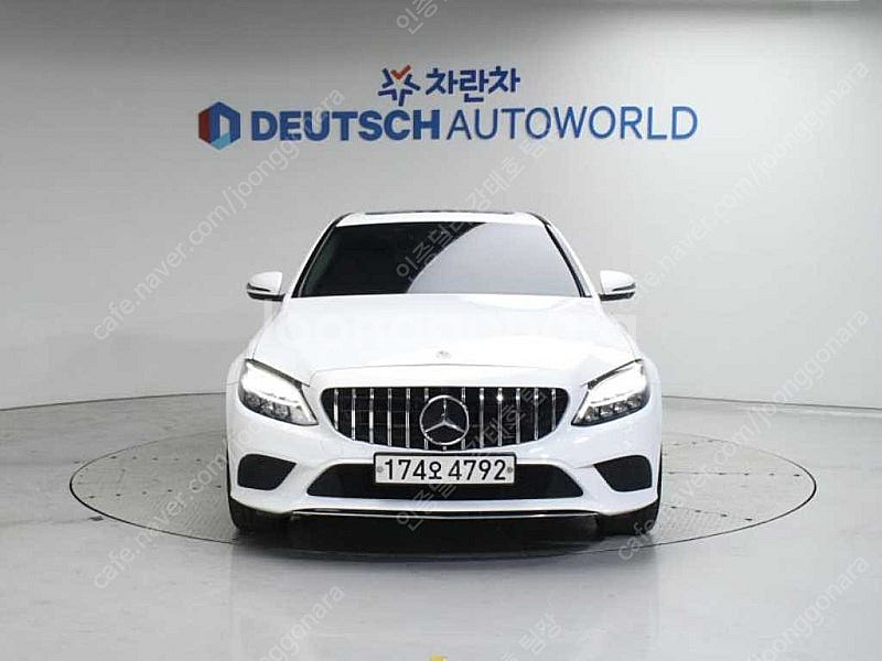 벤츠 C클래스 중고차 벤츠 중고차 수입중고차 흰색 20...--4