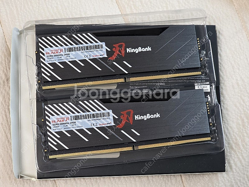 킹뱅크 DDR5 5600mhz 48gb(24GB*2) ...--1