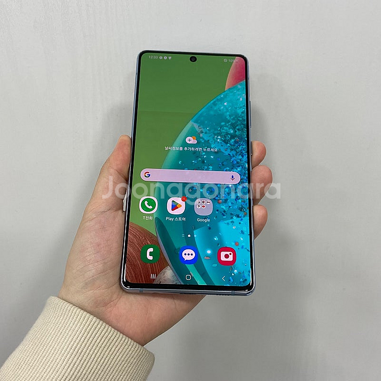 79966 갤럭시퀀텀 128기가 블루 팝니다 8만원--0