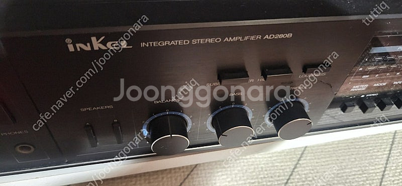 인켈 AD280B 인티앰프--2