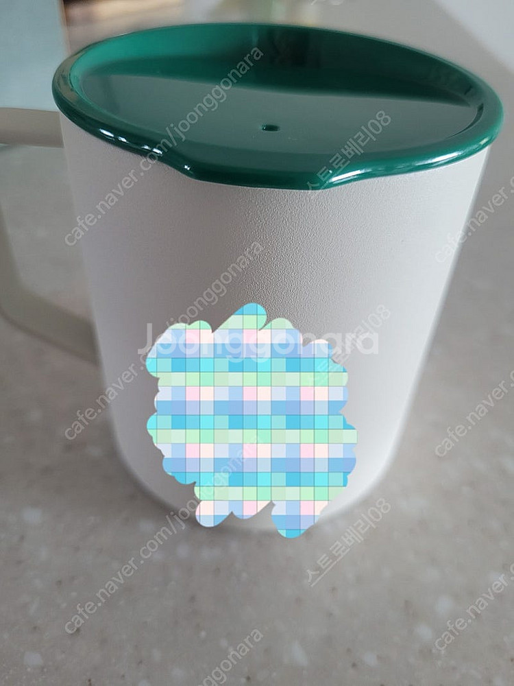 스타벅스 ss 크림 데비 텀블러 (새상품) 기관이름 각인--5