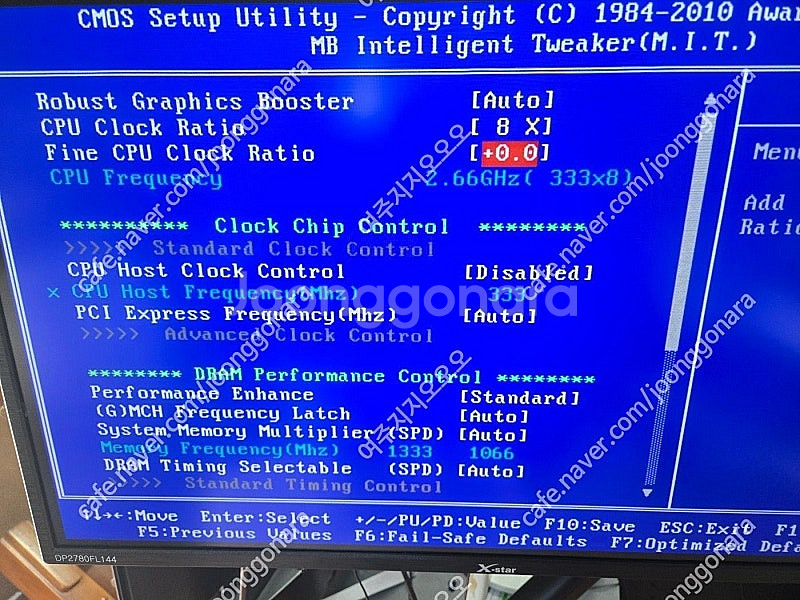cpu보드셋 333x8,ga-g41mt,그래픽카드 gt...--0