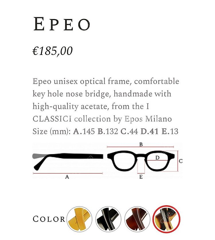 EPOS Classic Epeo 이태리 메이드 레옹 동...--9