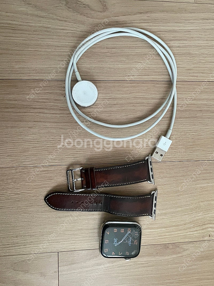 (부산)애플워치5 에르메스 44mm 스텡 팝니다--0