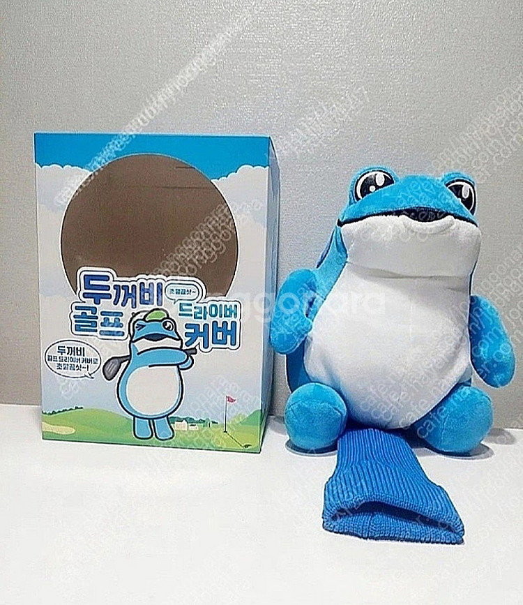 진로굿즈 오리지널 두꺼비 골프 드라이버 커버 파랑 or...--2