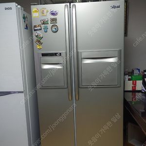 삼성 지펠 양문형 냉장고 684리터 홈바 2개 5만원