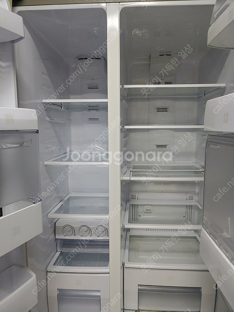 삼성 지펠 양문형 냉장고 684리터 홈바 2개 5만원--1