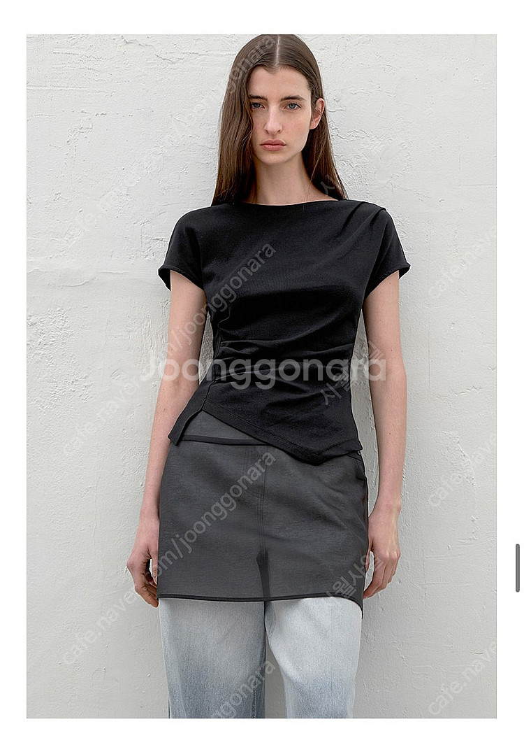 아뜰리에 나인 LOND CREASE TUCK UNBAL...--0