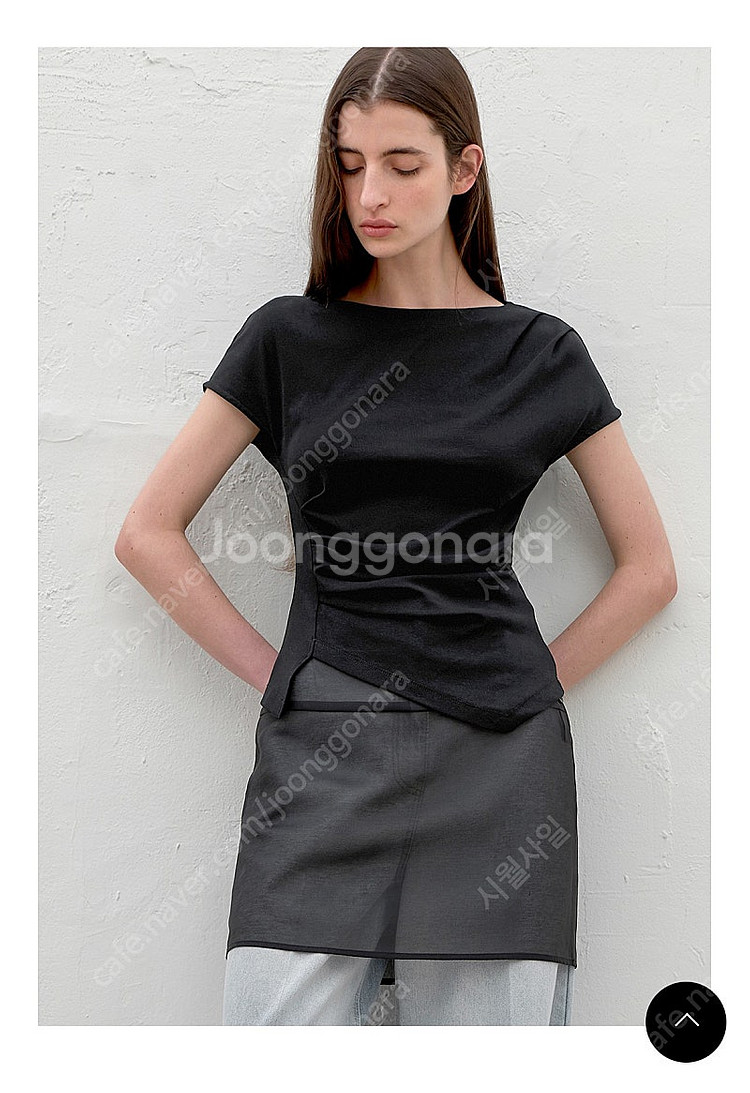 아뜰리에 나인 LOND CREASE TUCK UNBAL...--1