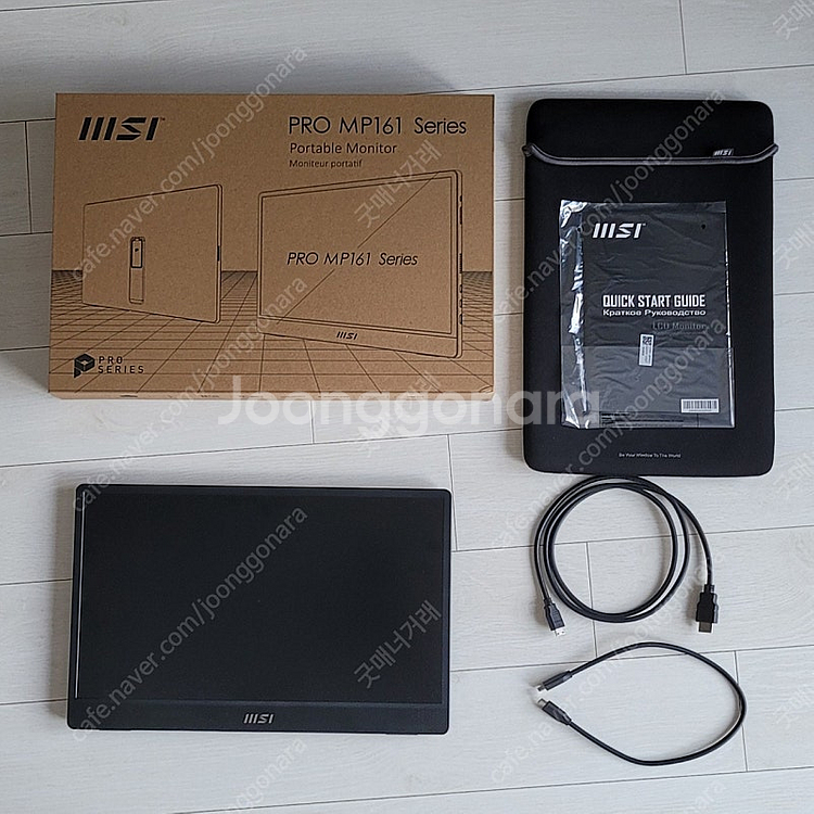 MSI PRO MP161 휴대용 포터블 모니터--0
