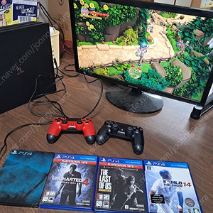 Ps4 프로 7017 1테라 팝니다 박스있음 최신펌