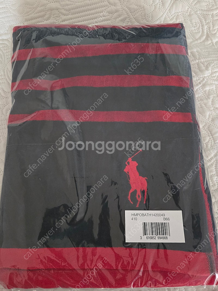 폴로 비치타올 미개봉 새상품--0