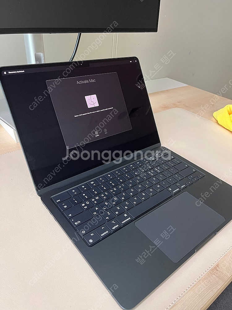 맥북에어 13 M3 메모리16GB SSD512 애플케어--0