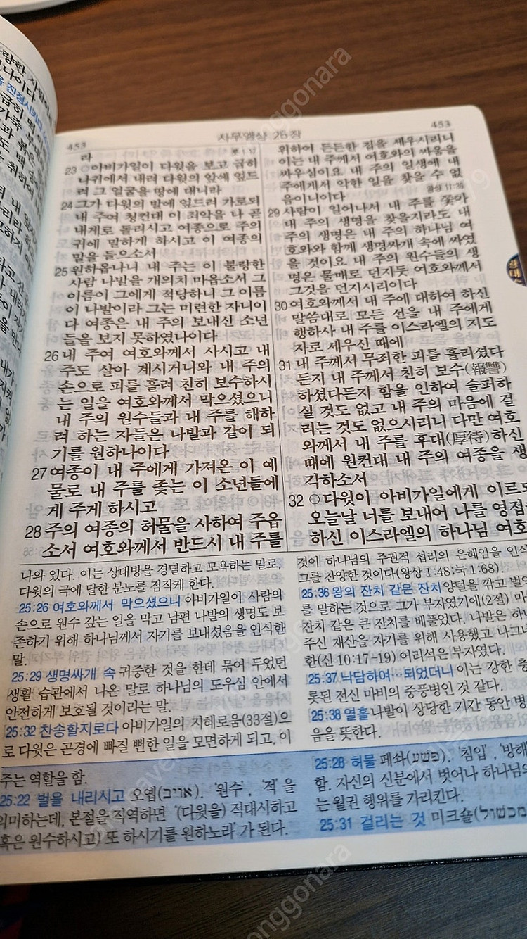 성경책 3권 이미지