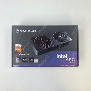 MAXSUN intel Arc B580 배틀메이지 Milestone 12G 판매합니다.