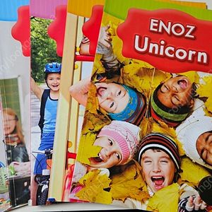 화상영어교재 이앤오즈 유니콘 Enoz Unicorn 영어 교재 1-6권