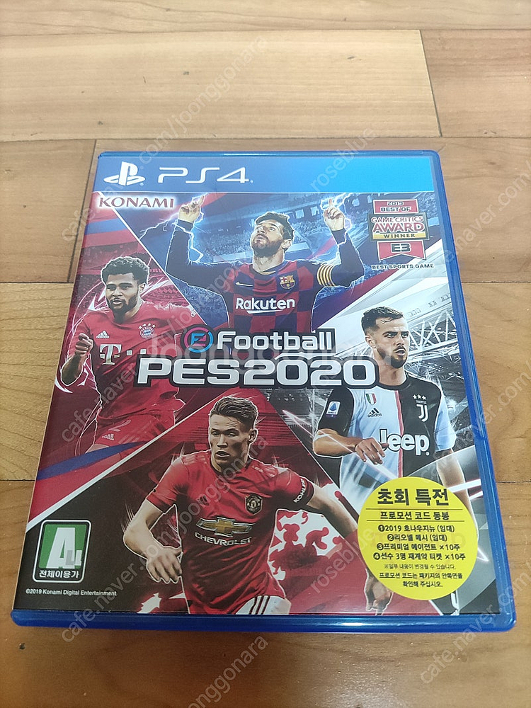 PS4 플스4 WWE 2K22 , PES 2020 팝니...--1