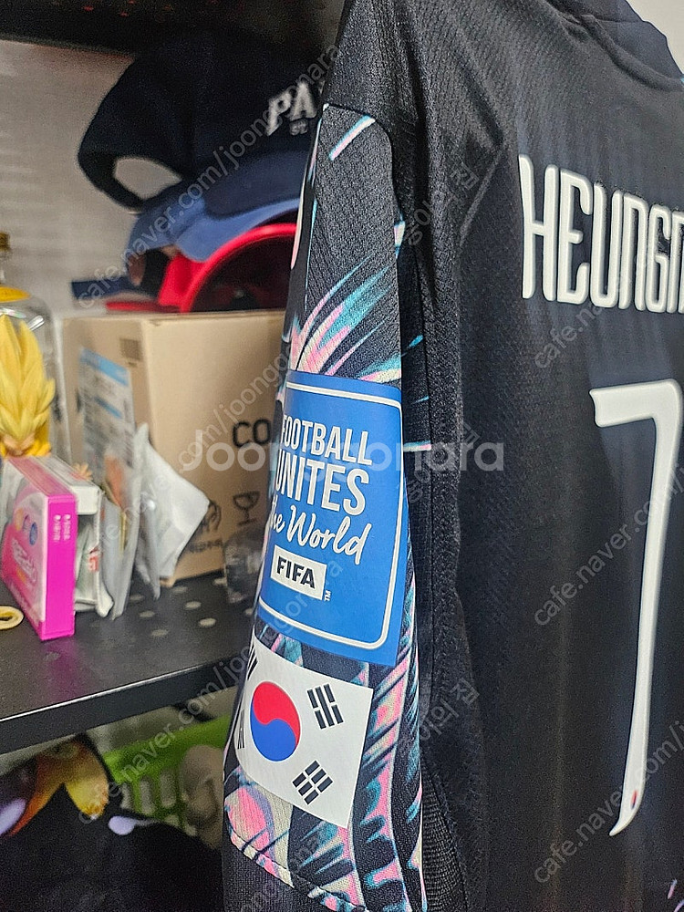 대한민국 어웨이 손흥민 국대 풀패치 오피셜--2