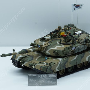 1/35 대한민국 K1A2 완성작 판매합니다 (에칭제원표 포함)