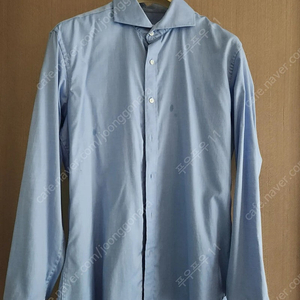 가격인하) 밴브루 블루 셔츠