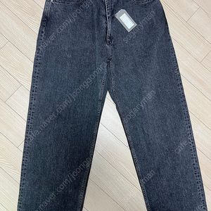 엔즈앤드민즈 25ss 릴렉스핏 블랙 데님