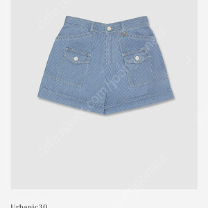 얼바닉30 히코리 데님 쇼츠 Hickory s사이즈