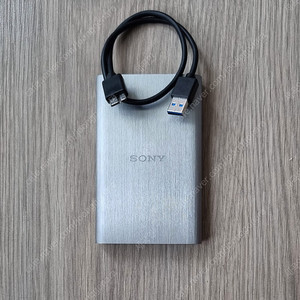 ~ sony 2.5인치 1테라 외장하드 ~