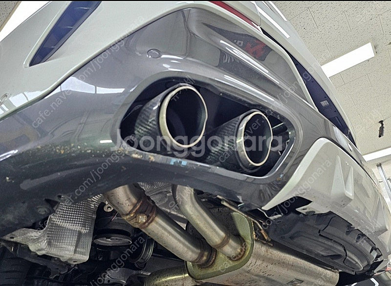 [구조변경NO] BMW X6 X5 브릴란테 배기 와 머...--4
