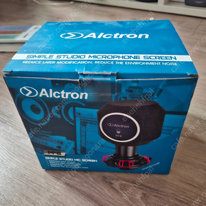 Alctron PF8 마이크 리플렉션 필터
