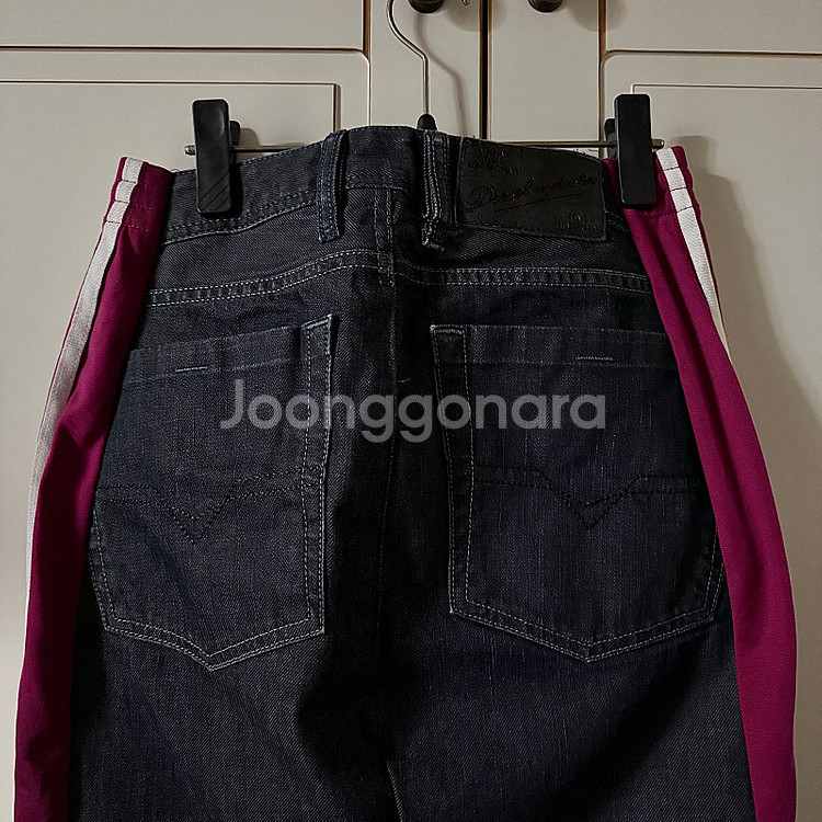 김코디 빈티지 아디다스 디젤 업사이클링 리폼 데님 롱 ...--2