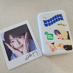 변우석 맥세이프 고속 보조배터리+포카
