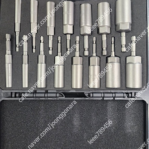 임팩용 롱복스소켓 80L 15종세트5.5mm~19mm / 경기광주