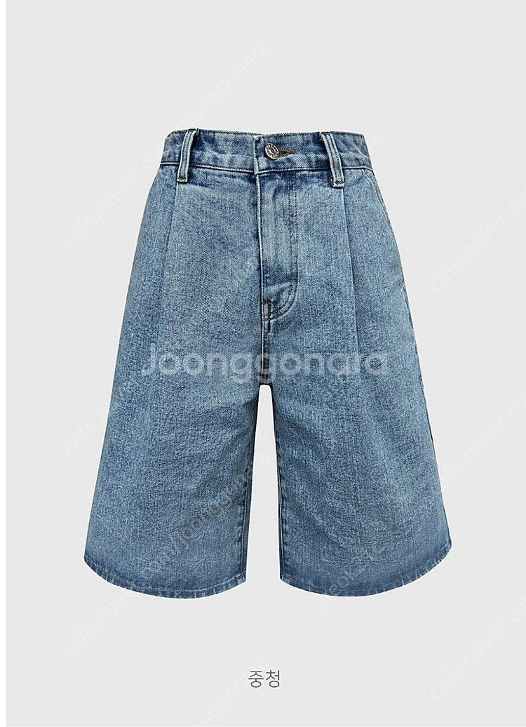 라온 뮤제라 데님 버뮤다 팬츠 m--0