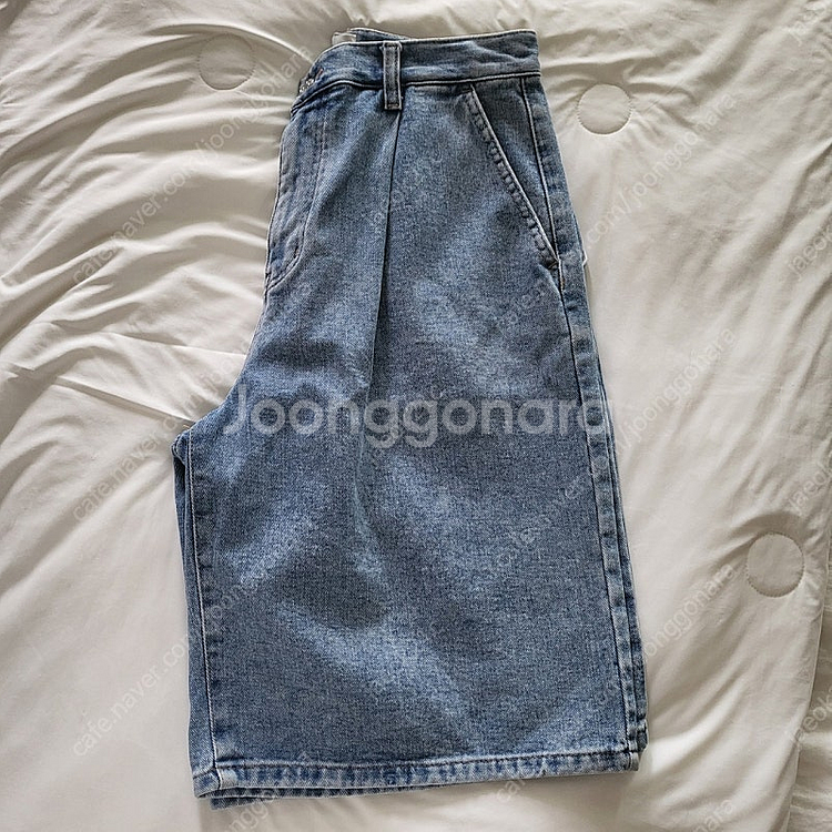 라온 뮤제라 데님 버뮤다 팬츠 m--6