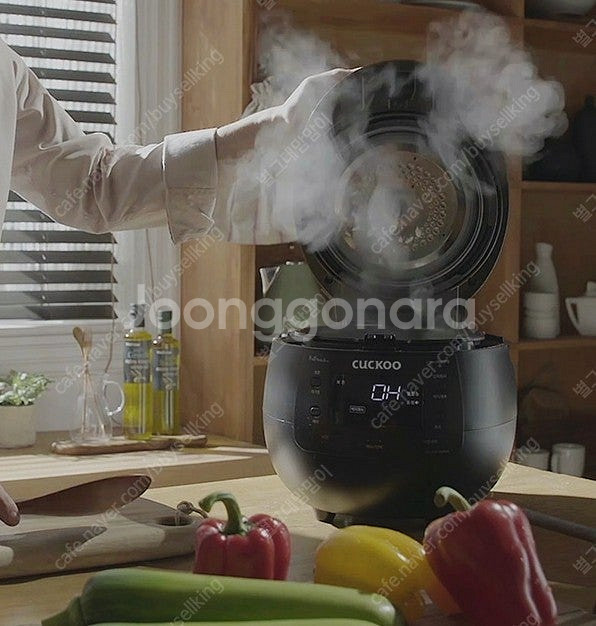 쿠쿠 압력밥솥 전기밥솥 6인용 올블랙스톤 전기압력밥솥 ...--3