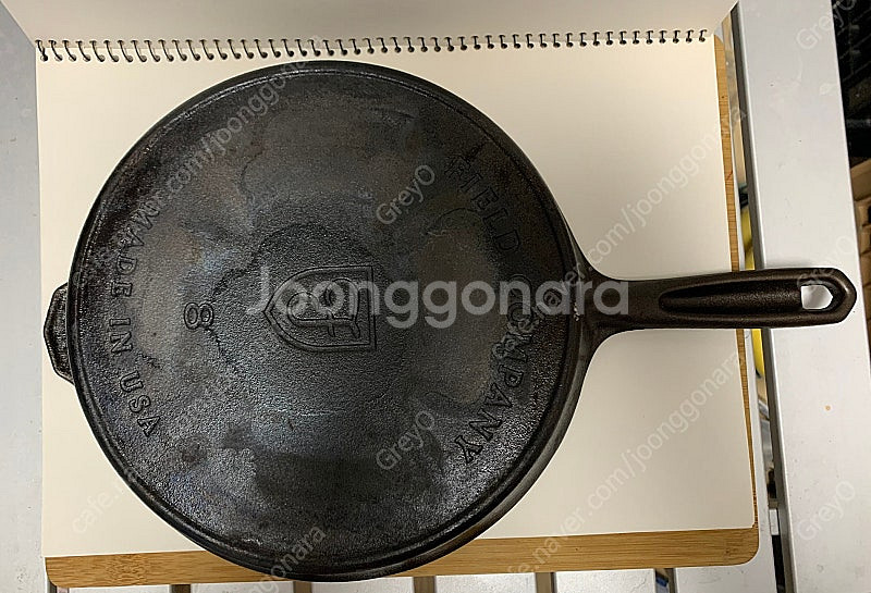 <택포 9만원> 필드컴퍼니 NO.8(26cm) 무쇠팬 ...--3