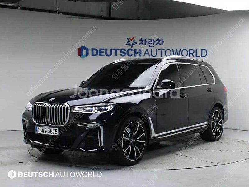 BMW X7 중고 BMW X7 중고차 검정색 2021년...--0
