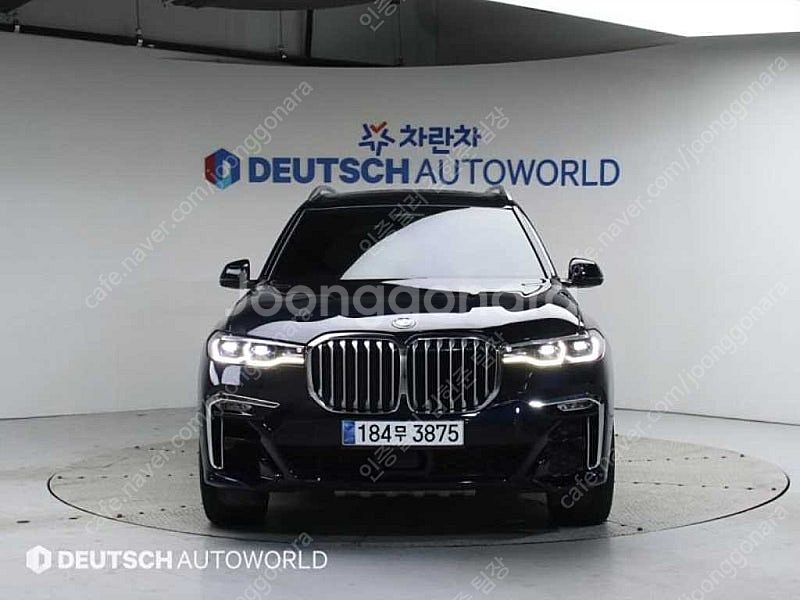 BMW X7 중고 BMW X7 중고차 검정색 2021년...--4