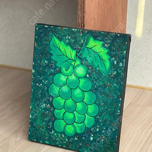 페인트 그림 A4 포도그림