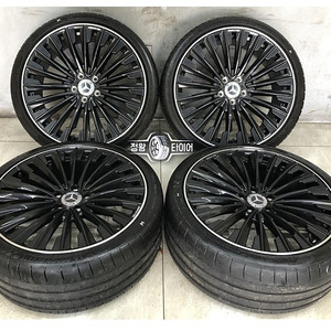 벤츠 E클래스 W214 20인치 마차 휠타이어 블랙 신형E클래스, W213 호환가능