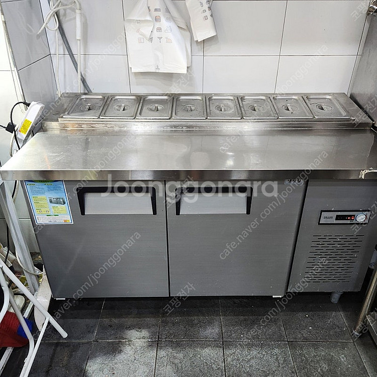 2022년식 우성 김밥냉장고1500 중고 업소용 토핑냉...--0