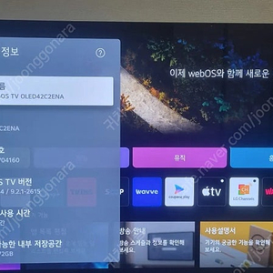 LG OLED 42c2ena 판매합니다