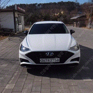 현대 쏘나타 중고 소나타 DN8 중고 흰색 2020년식 28,683km 1.6 터보 스마트 첫차 중고차
