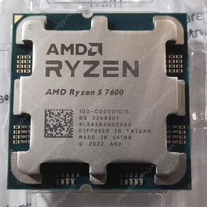 [AMD] CPU 라이젠5 7600 (쿨러포함/대리점정품/멀티팩)