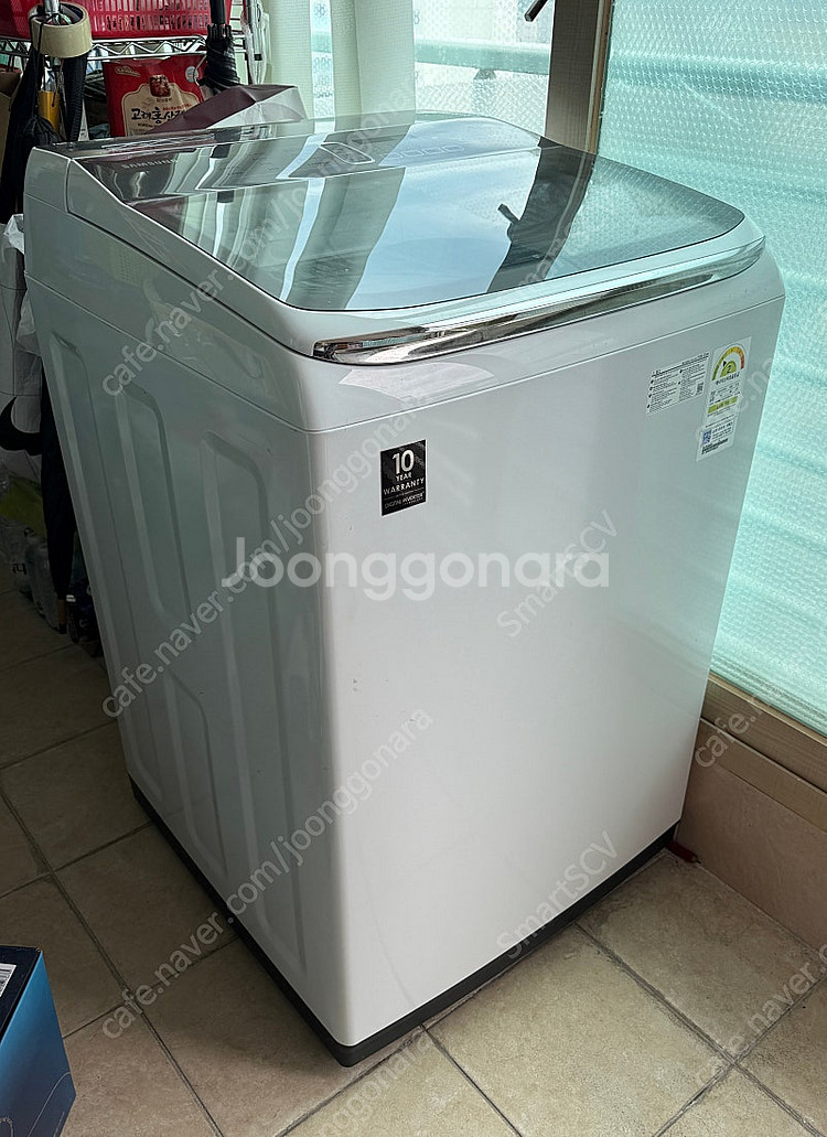 삼성 통돌이 세탁기(18kg) WA18R7650GW 팝...--0