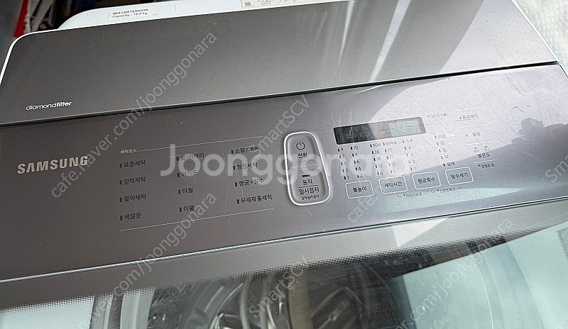 삼성 통돌이 세탁기(18kg) WA18R7650GW 팝...--3